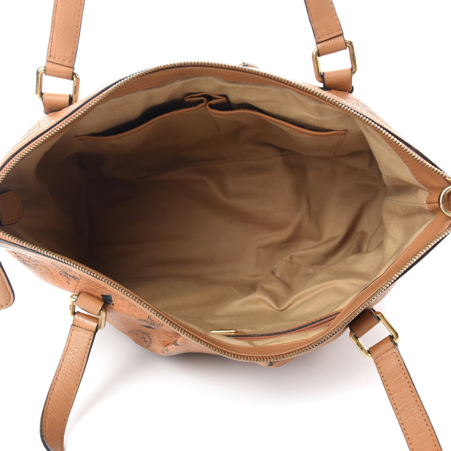 Visetos Medium Essentials Shopper Tote Cognac