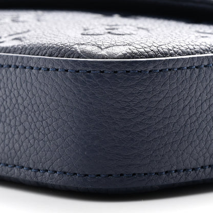 Louis Vuitton Empreinte Pochette Felicie Chain Wallet Navy 11 of 11