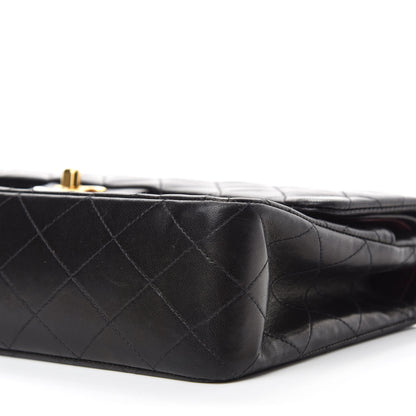 Chanel Lambskin Quilted Medium Double Flap Black 7 of 15