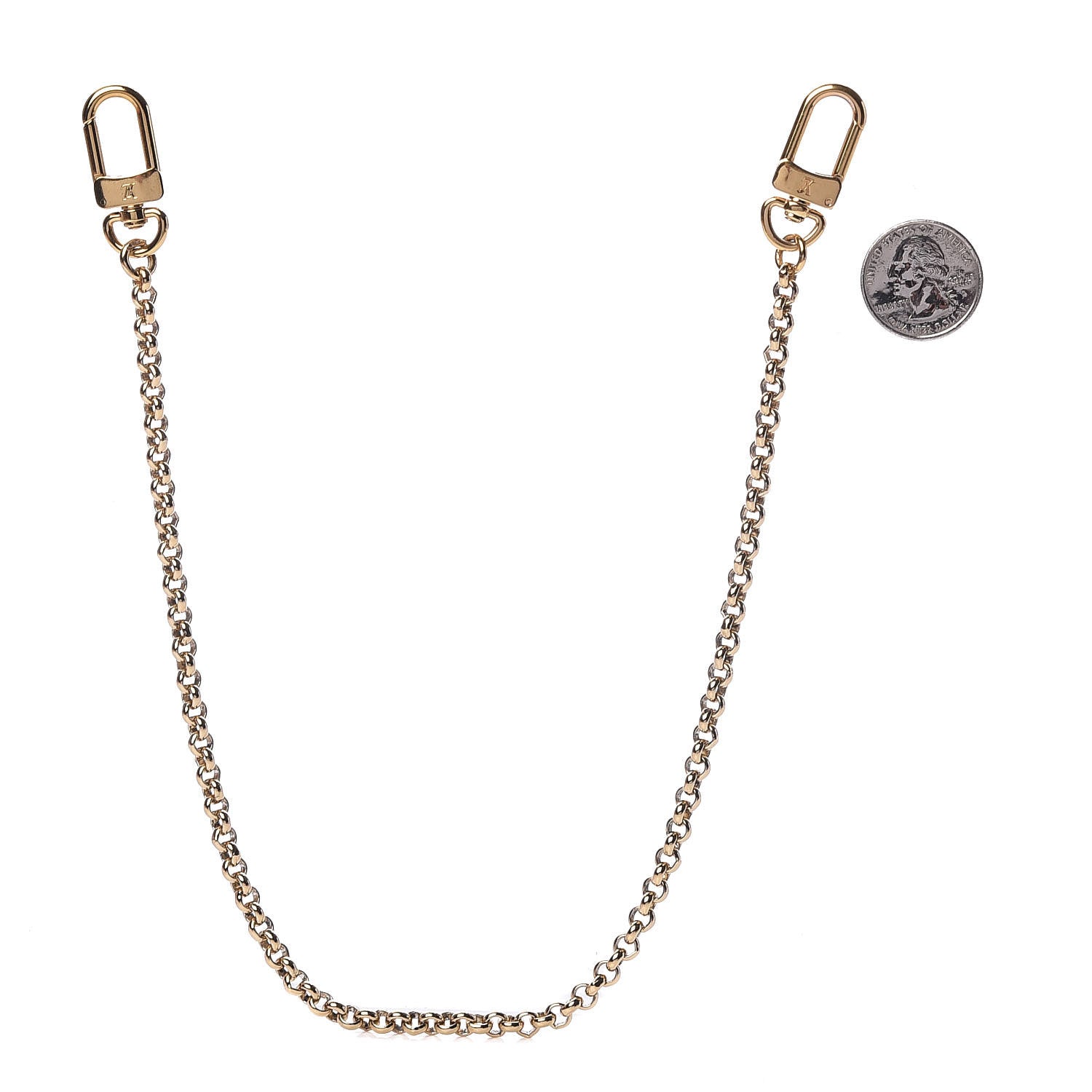 Louis Vuitton ゴールドチェーンロック 25cm Louis Vuitton ゴールドチェーンロック 25cm Louis Vuitton ゴールド