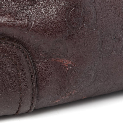 Gucci Guccissima Small Princy Satchel Brown 9 of 10