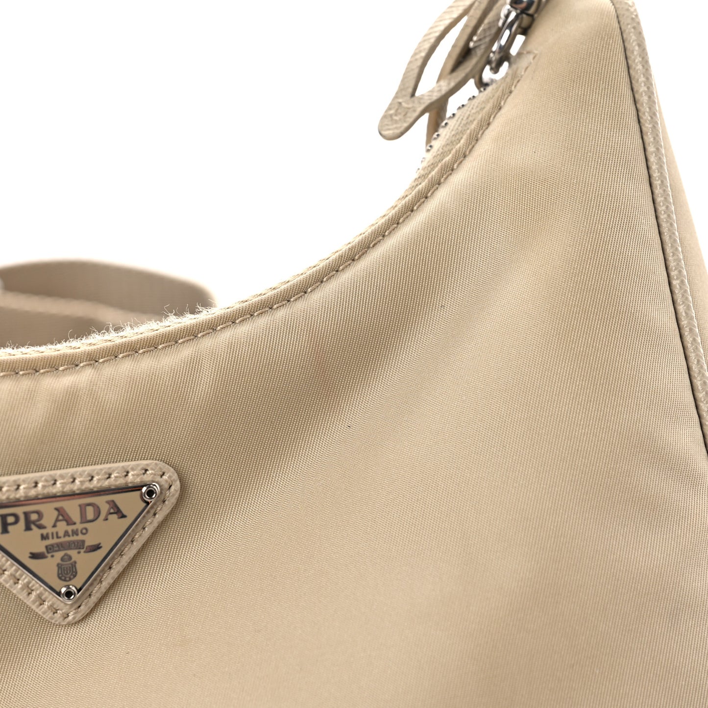 Re-Nylon Saffiano Re-Edition 2005 Shoulder Bag Deserto