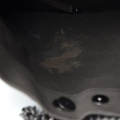 Chanel Calfskin Stitched Large Hobo Grey 10 of 13