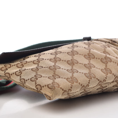 Gucci Monogram Web Belt Bag Dark Brown 8 of 11