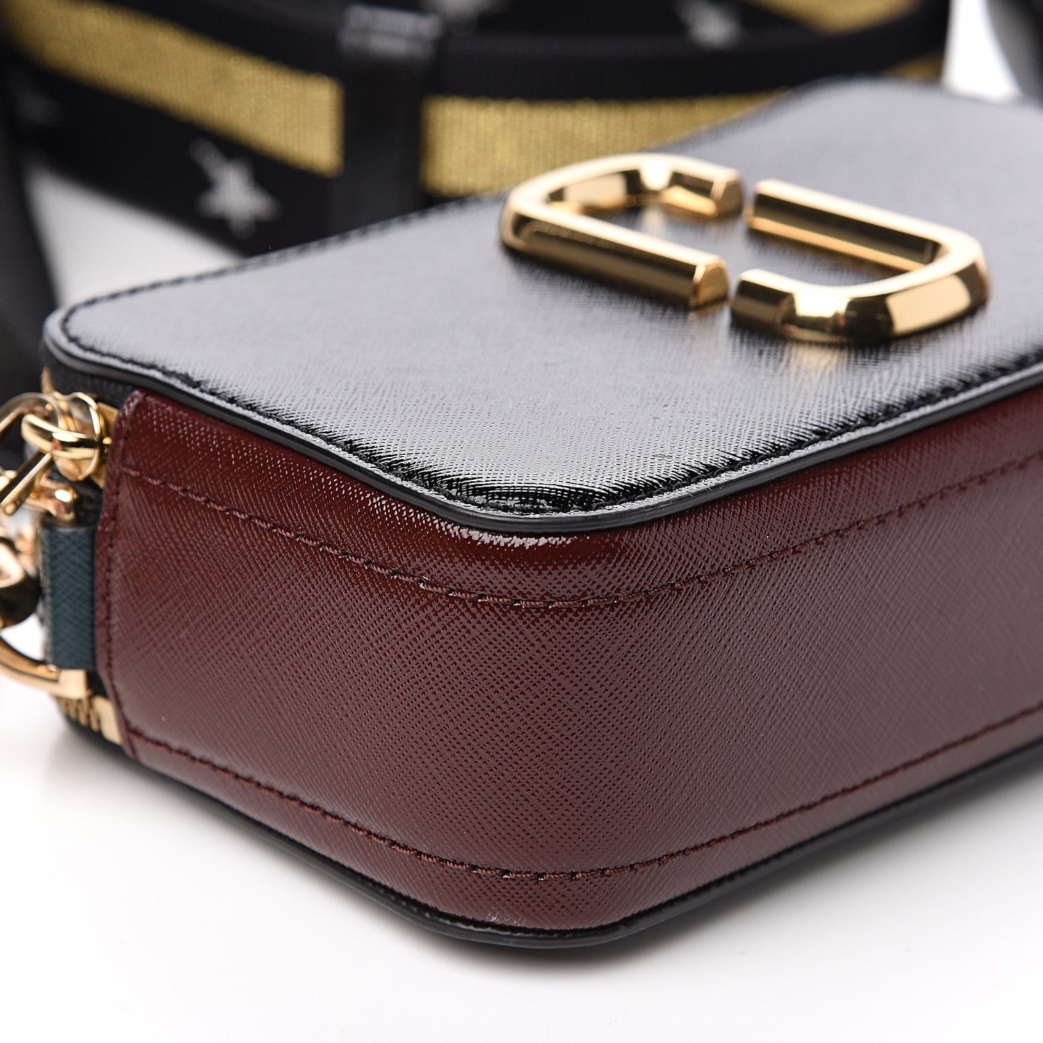 Marc Jacobs Saffino Small Snapshot Camera Bag Black Multi 7 of 8