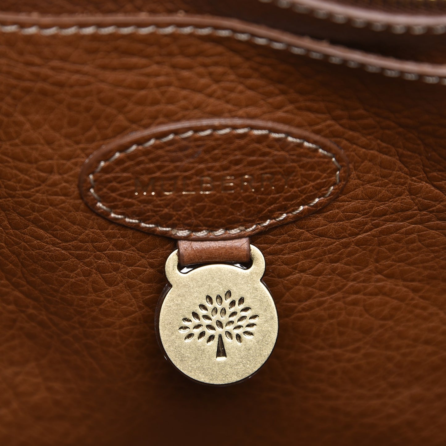 Natural Leather Bayswater Oak