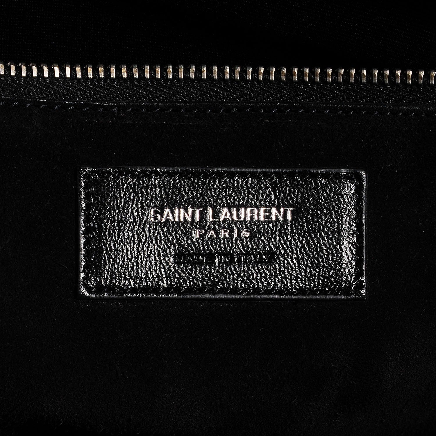 Saint Laurent Crocodile Embossed Medium trois Class Tote Black 7 of 10