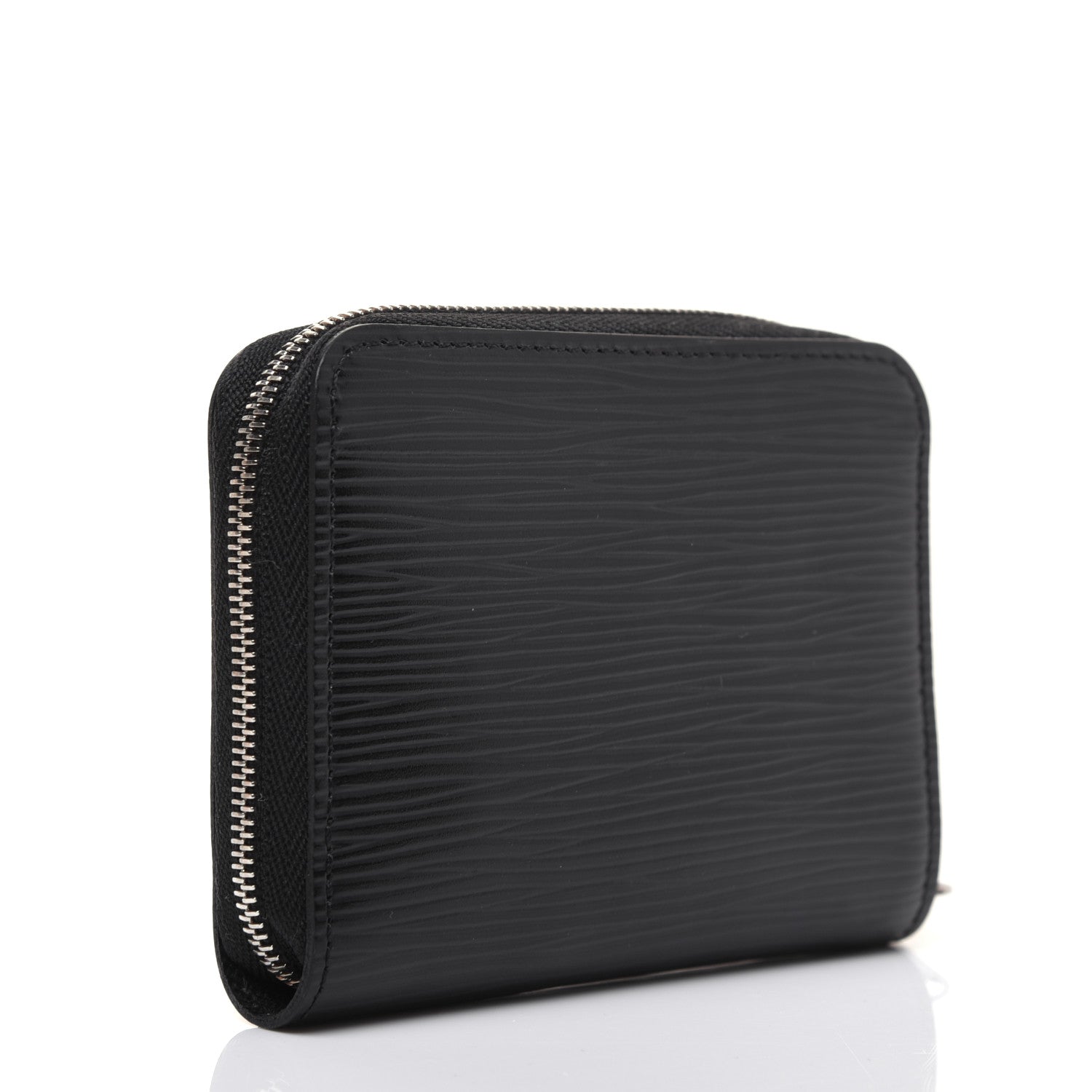 Louis Vuitton Epi Zippy Coin Purse Black 3 of 13
