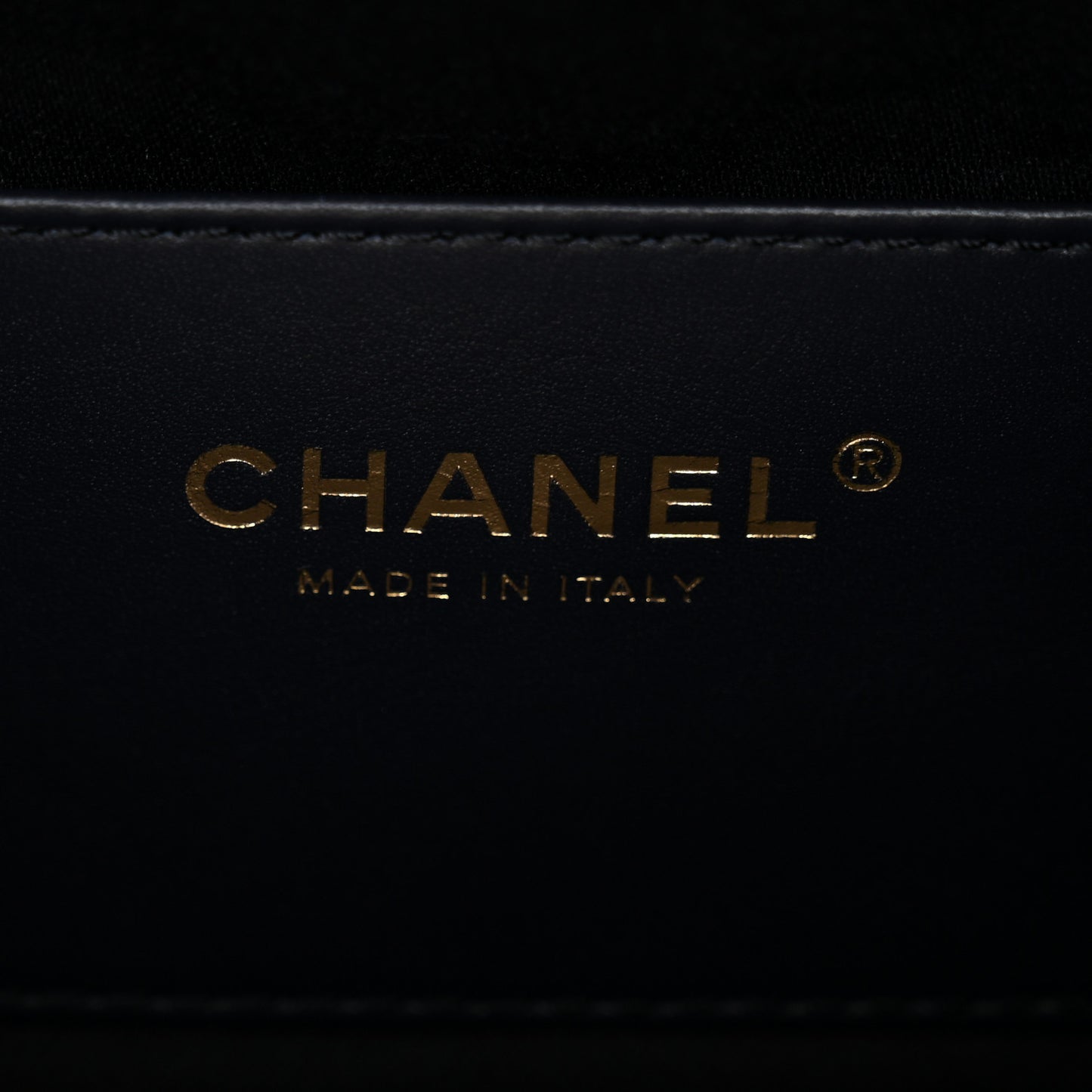 Denim Quilted Mini Chanel 25 Handbag Dark Blue