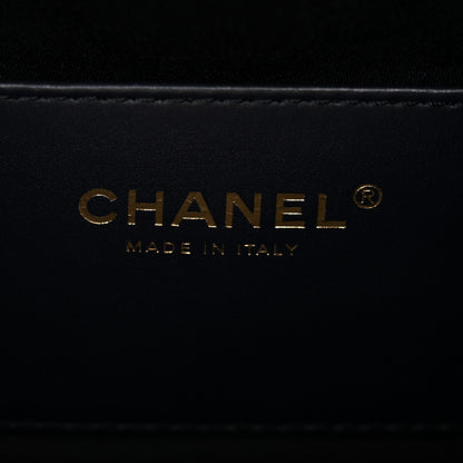 Chanel Denim Quilted Mini Chanel 25 Handbag Dark Blue 6 of 11