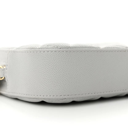Chanel Caviar Quilted Camera Case Grey 10 of 12