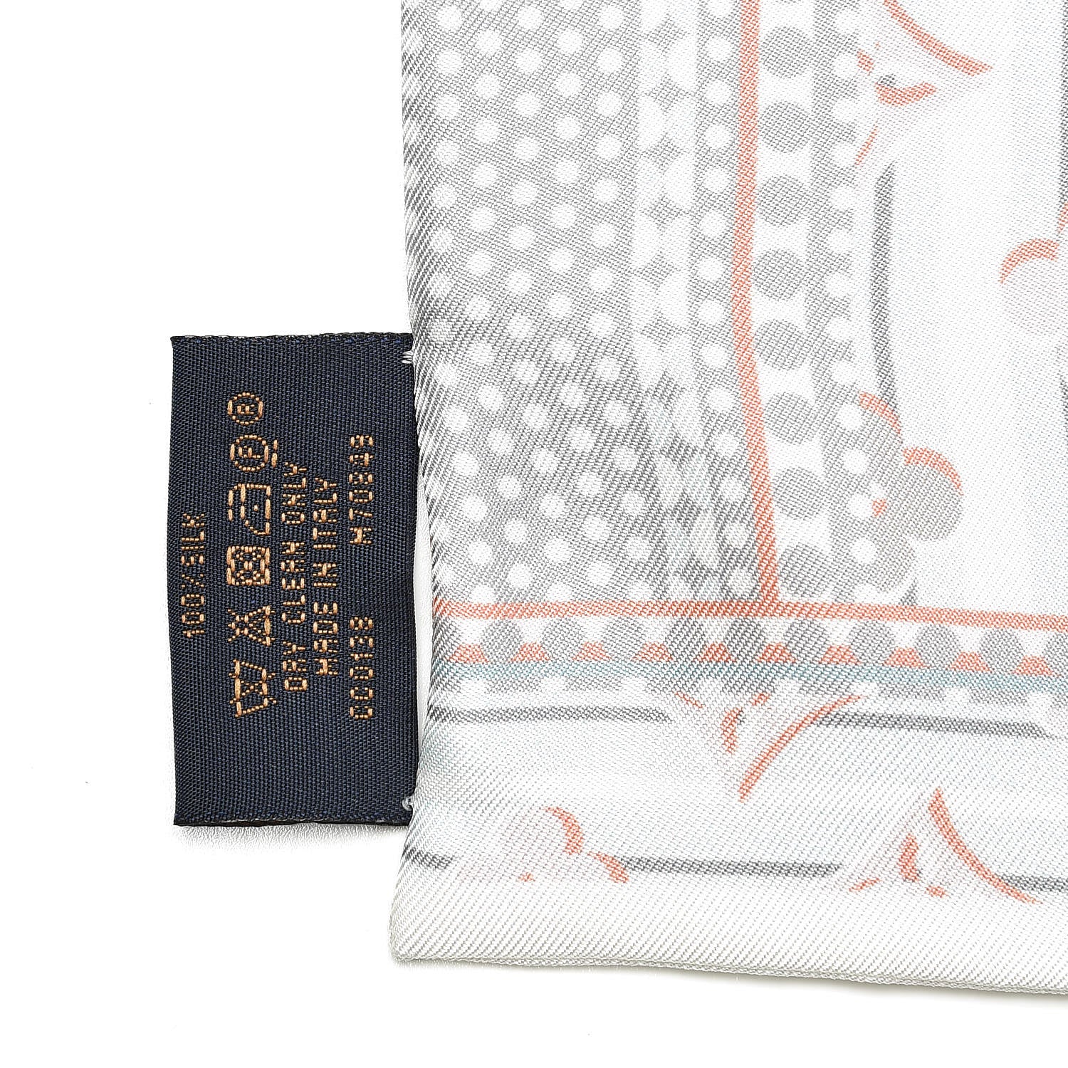 Louis Vuitton Silk Monodots Bandeau Light Blue 6 of 6