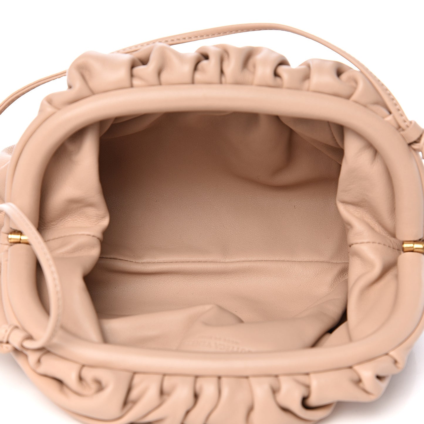 Butter Calfskin The Mini Pouch Nude