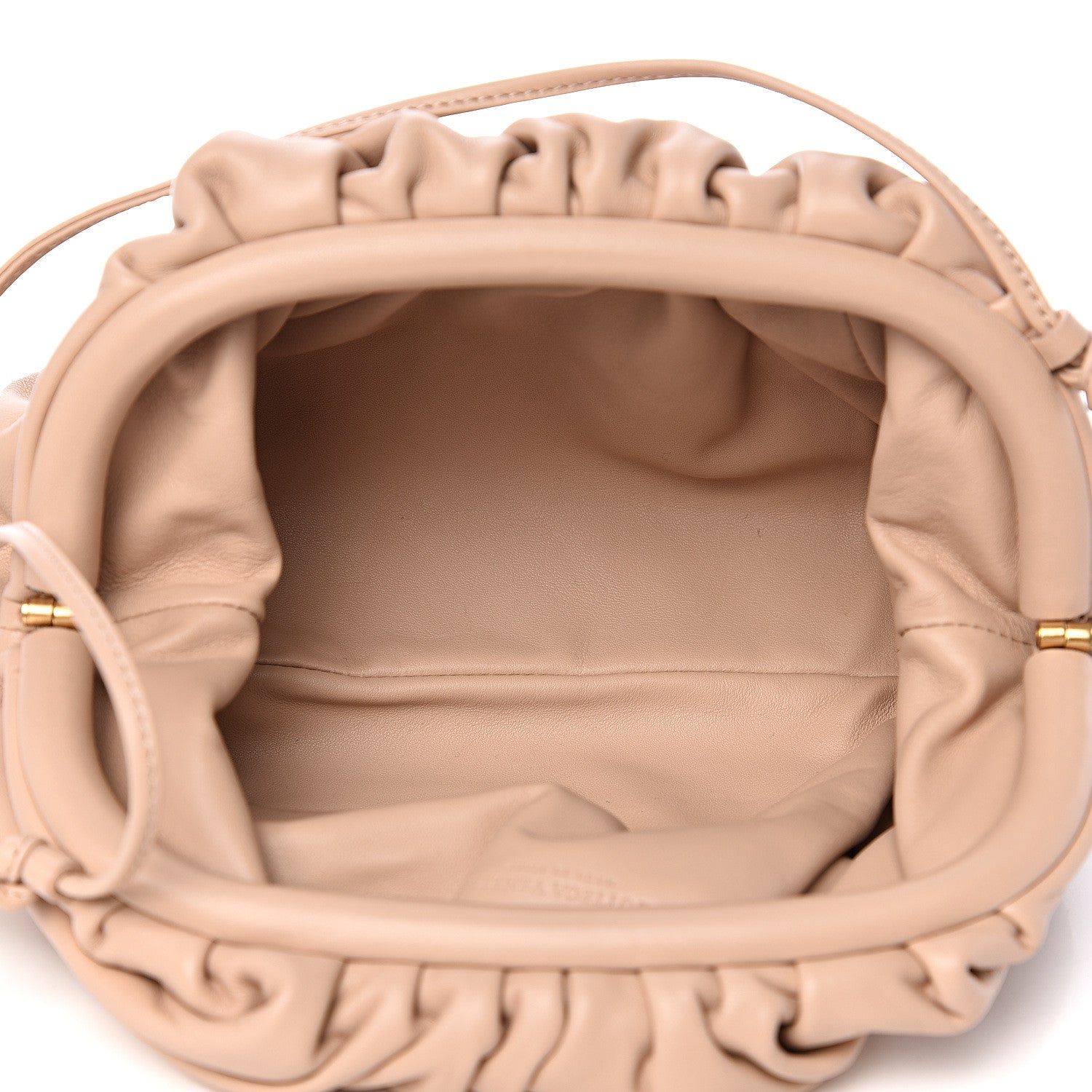 Bottega Veneta Butter Calfskin The Mini Pouch Nude 4 of 9