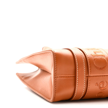 Chloe Calfskin Small Woody Tote Caramel 8 of 10