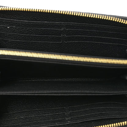 Louis Vuitton Empreinte Zippy Wallet Black 5 of 7