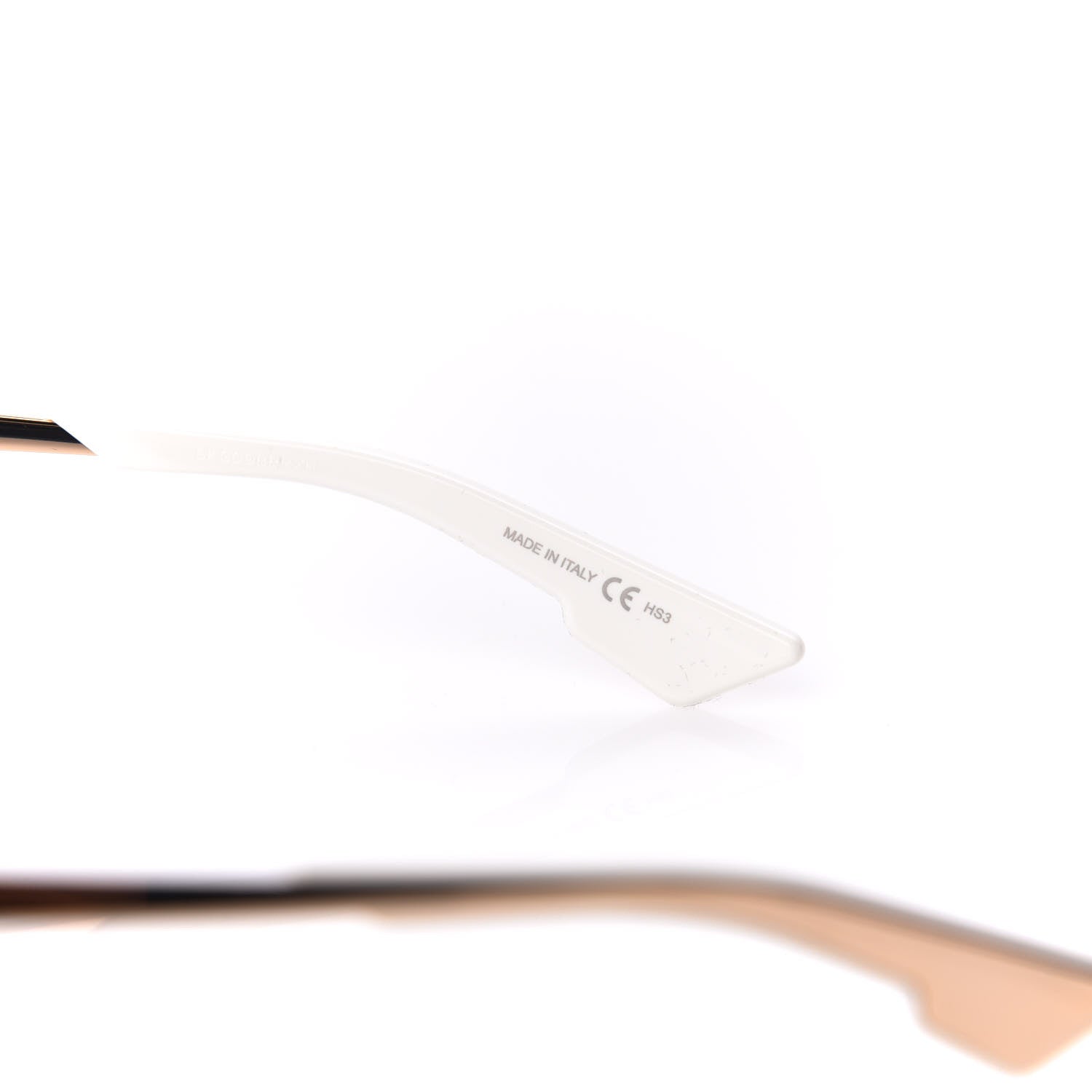 Christian Dior Metal Mirrored Unique Limited Edition Sunglasses Gold 8 of 9