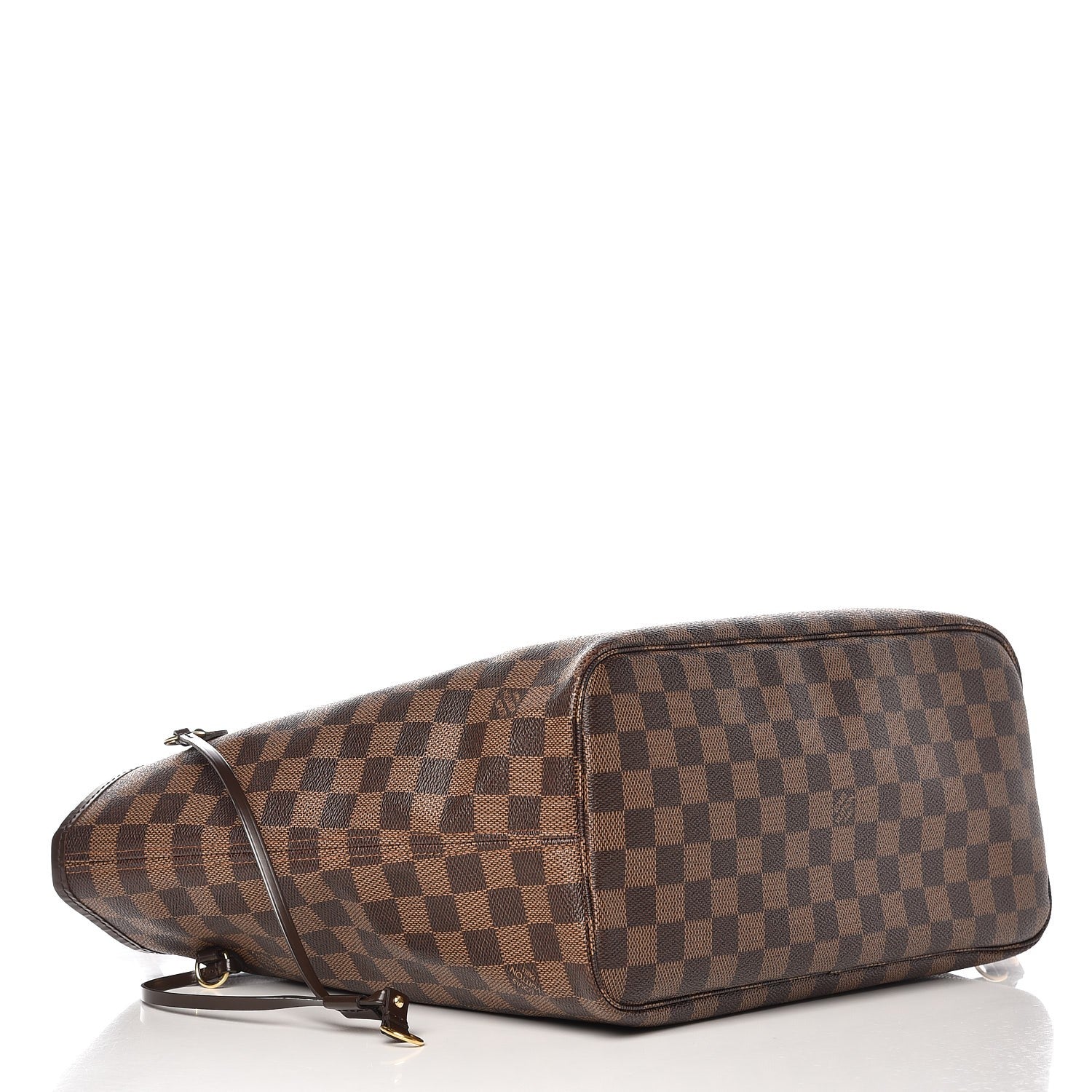 Louis Vuitton Damier Ebene Neo Neverfull MM Rose Ballerine 4 of 9