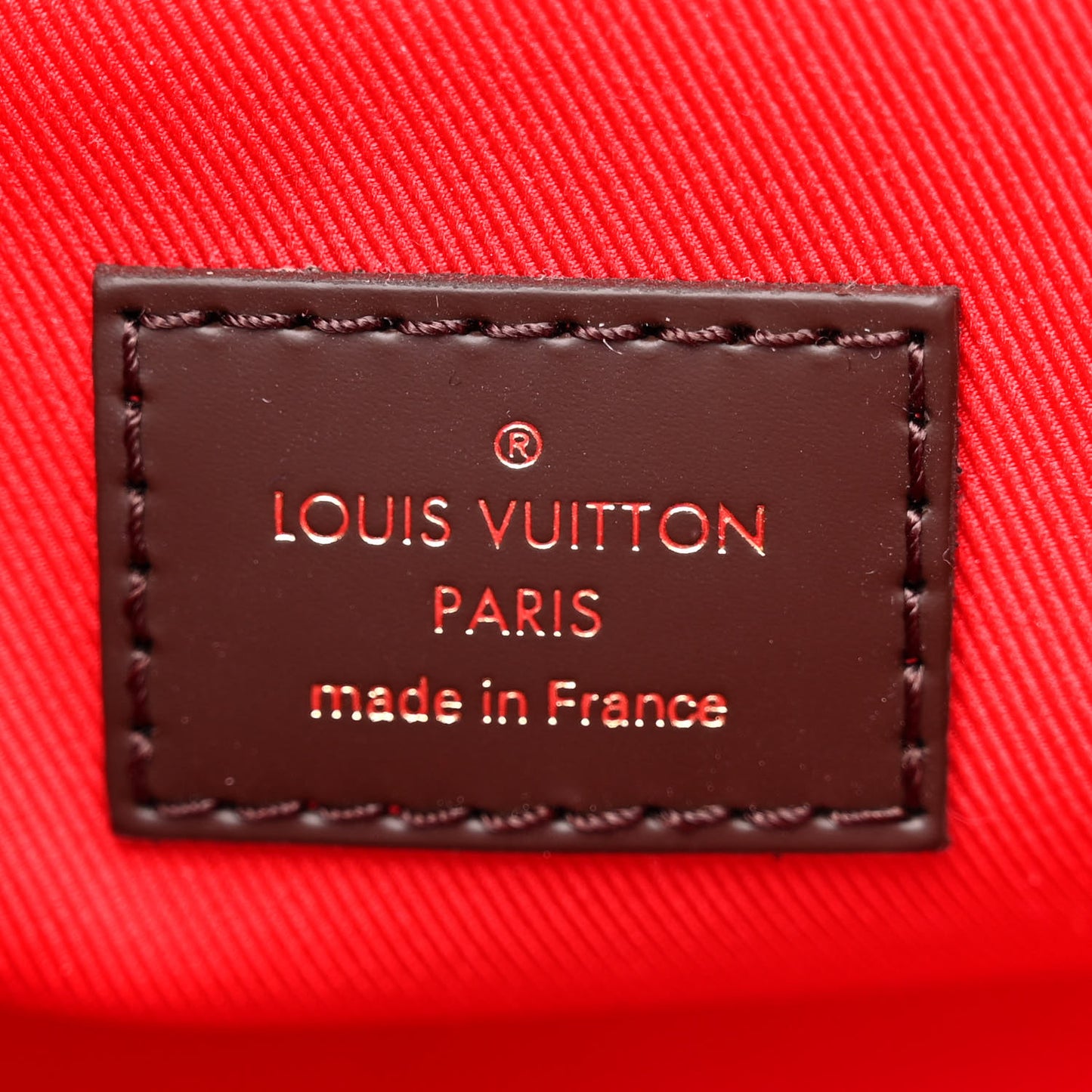 LOUIS VUITTON Damier Ebene Croisette