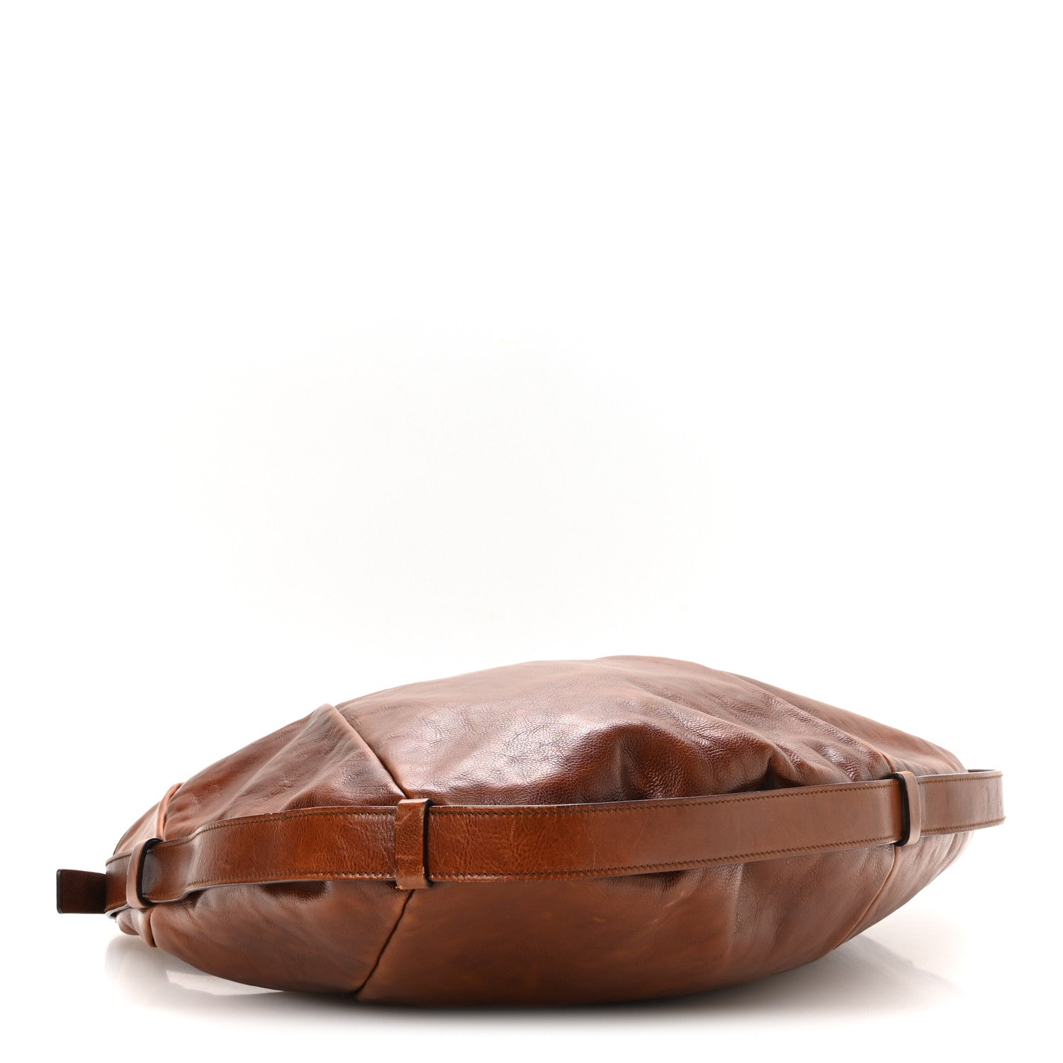 Saint Laurent Buffalo Mombasa Horn Hobo Brown 4 of 10