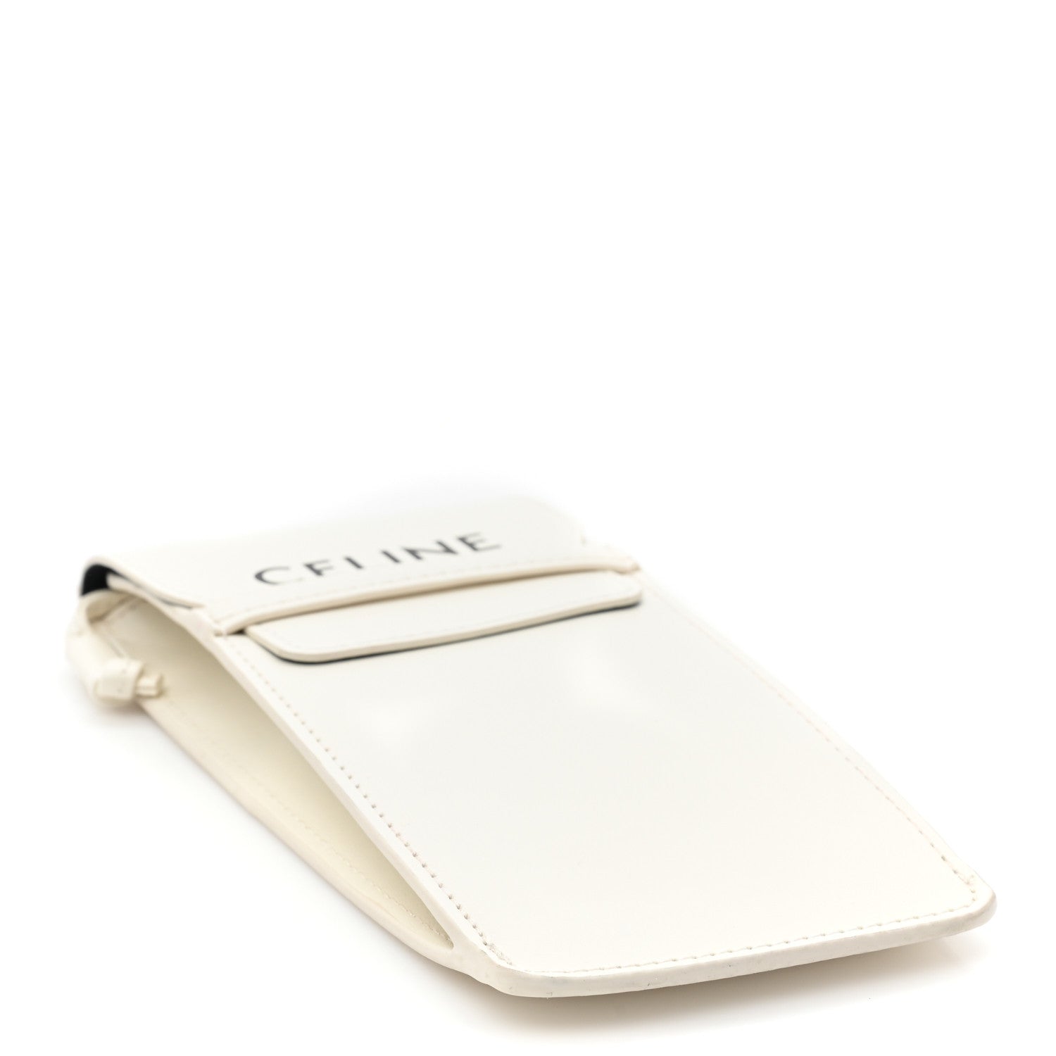 Celine Smooth Calfskin Sunglasses Pouch White 4 of 12