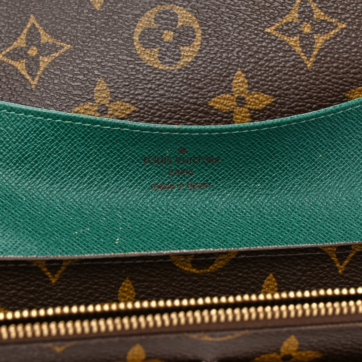 Monogram Emilie Wallet Vert