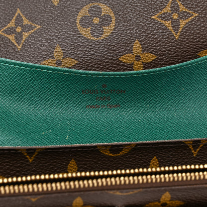 Louis Vuitton Monogram Emilie Wallet Vert 6 of 14