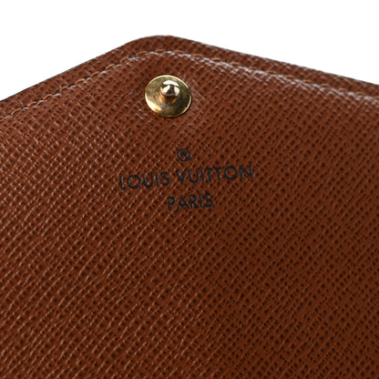 Louis Vuitton Monogram Sarah Wallet NM 6 of 9