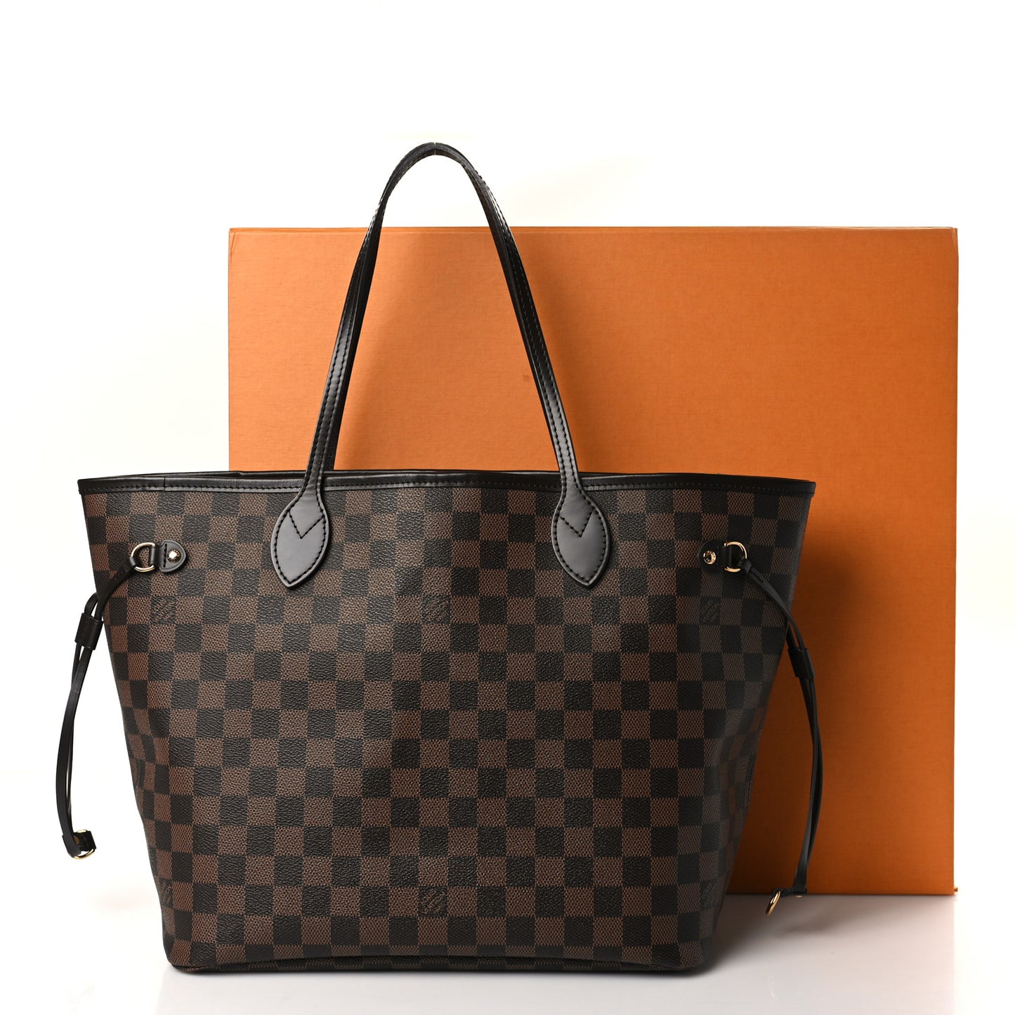 Damier Ebene Neo Neverfull MM Rose Ballerine