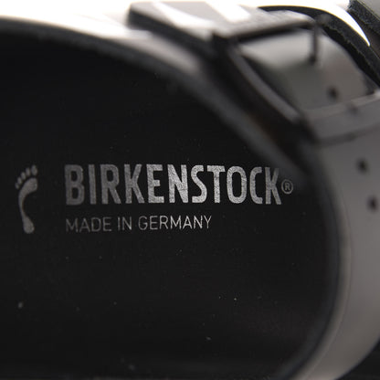 Valentino Garavani Calfskin VLTN Birkenstock Slide Sandals 41 Black 8 of 8