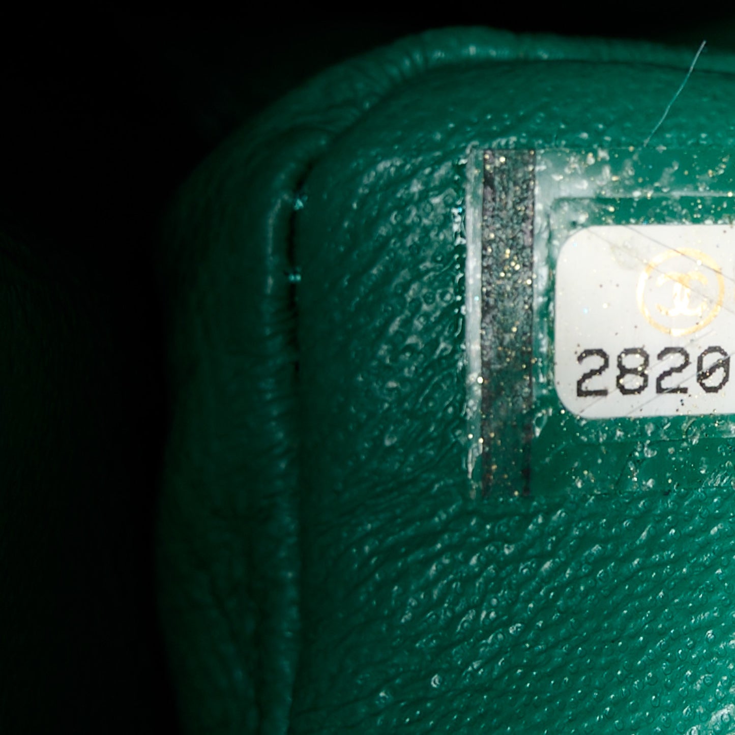 Aged Calfskin Quilted 2.55 Reissue 225 Flap Green