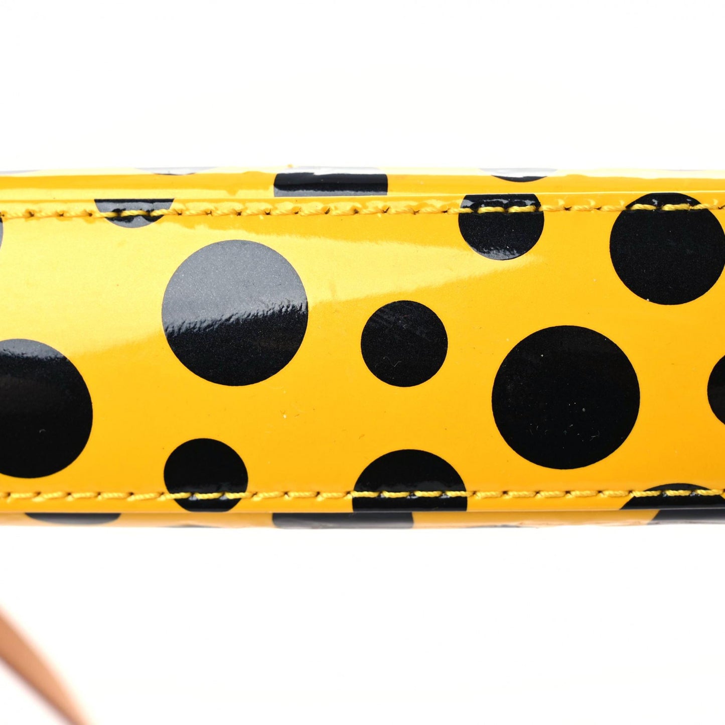 Vernis Kusama Infinity Dots Pochette Accessories Yellow Yellow