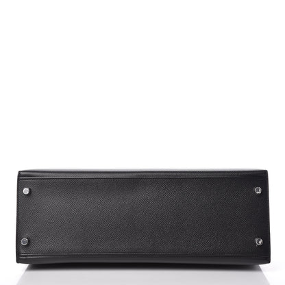 Hermes Epsom Kelly Sellier 32 Black 6 of 47