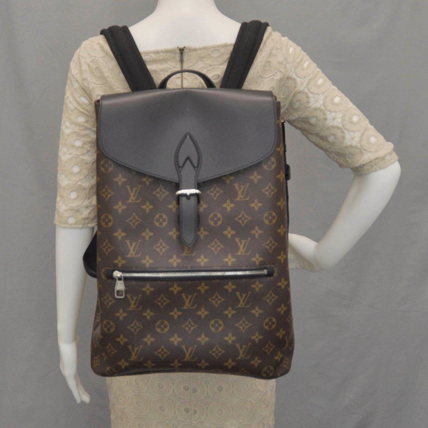 Monogram Macassar Palk Backpack