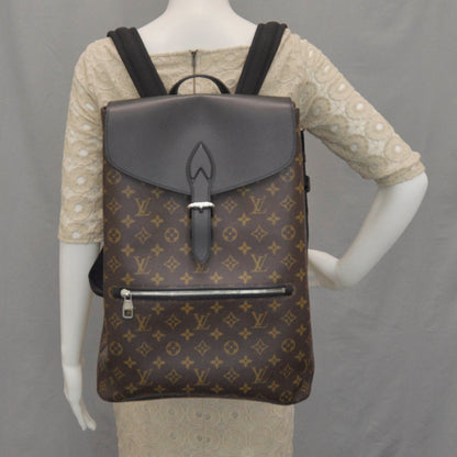 Louis Vuitton Monogram Macassar Palk Backpack 2 of 8