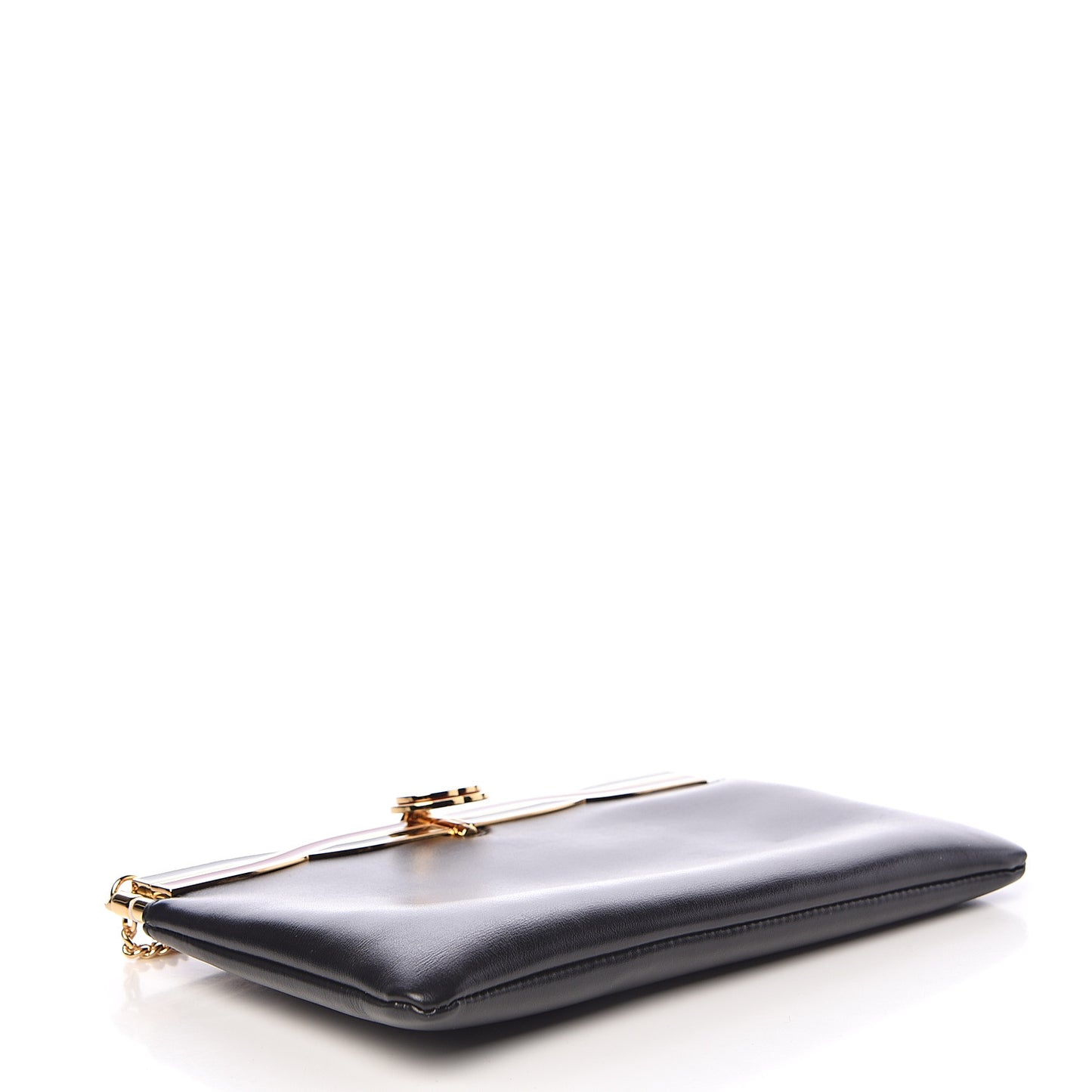 Palm Lux Broadway Evening Clutch Bag Black