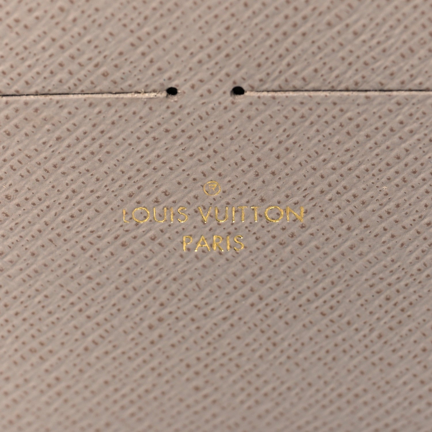 Louis Vuitton Calfskin Felicie Chain Wallet Card Holder Insert Tourterelle 6 of 7