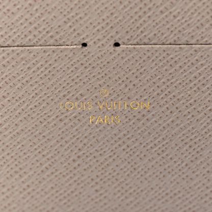 Louis Vuitton Calfskin Felicie Chain Wallet Card Holder Insert Tourterelle 6 of 7