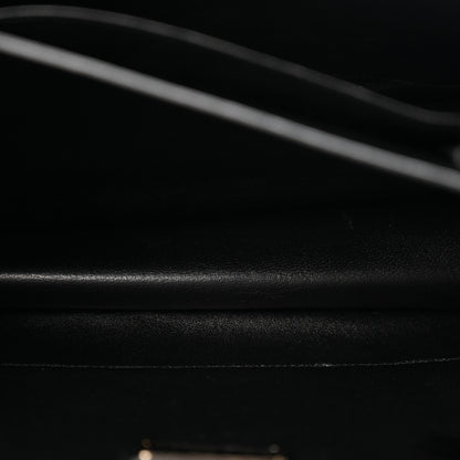 Salvatore Ferragamo Patent Jody Shoulder Bag Black 6 of 12