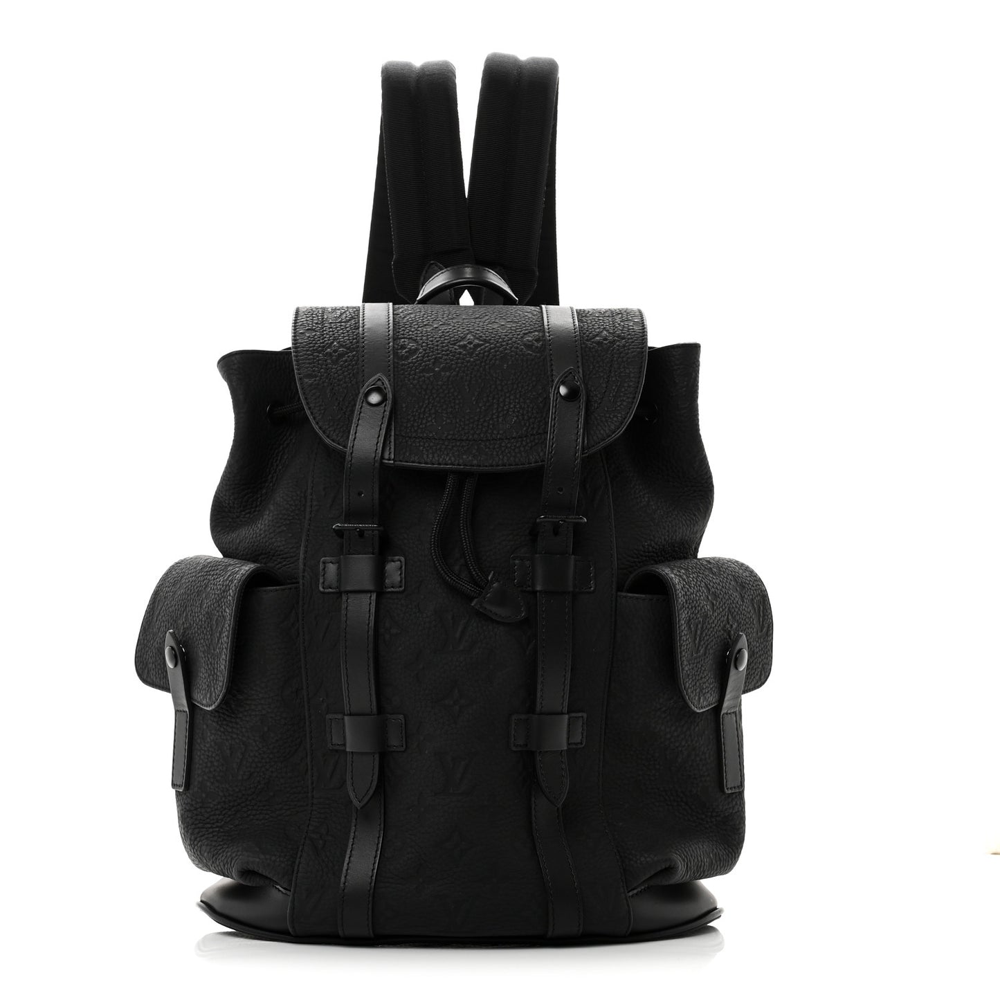 Taurillon Monogram Christopher PM Backpack Black