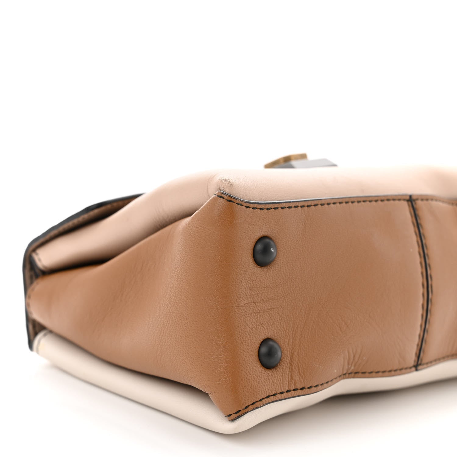 Bottega Veneta Nappa Mini Piazza Bag Mink 8 of 13