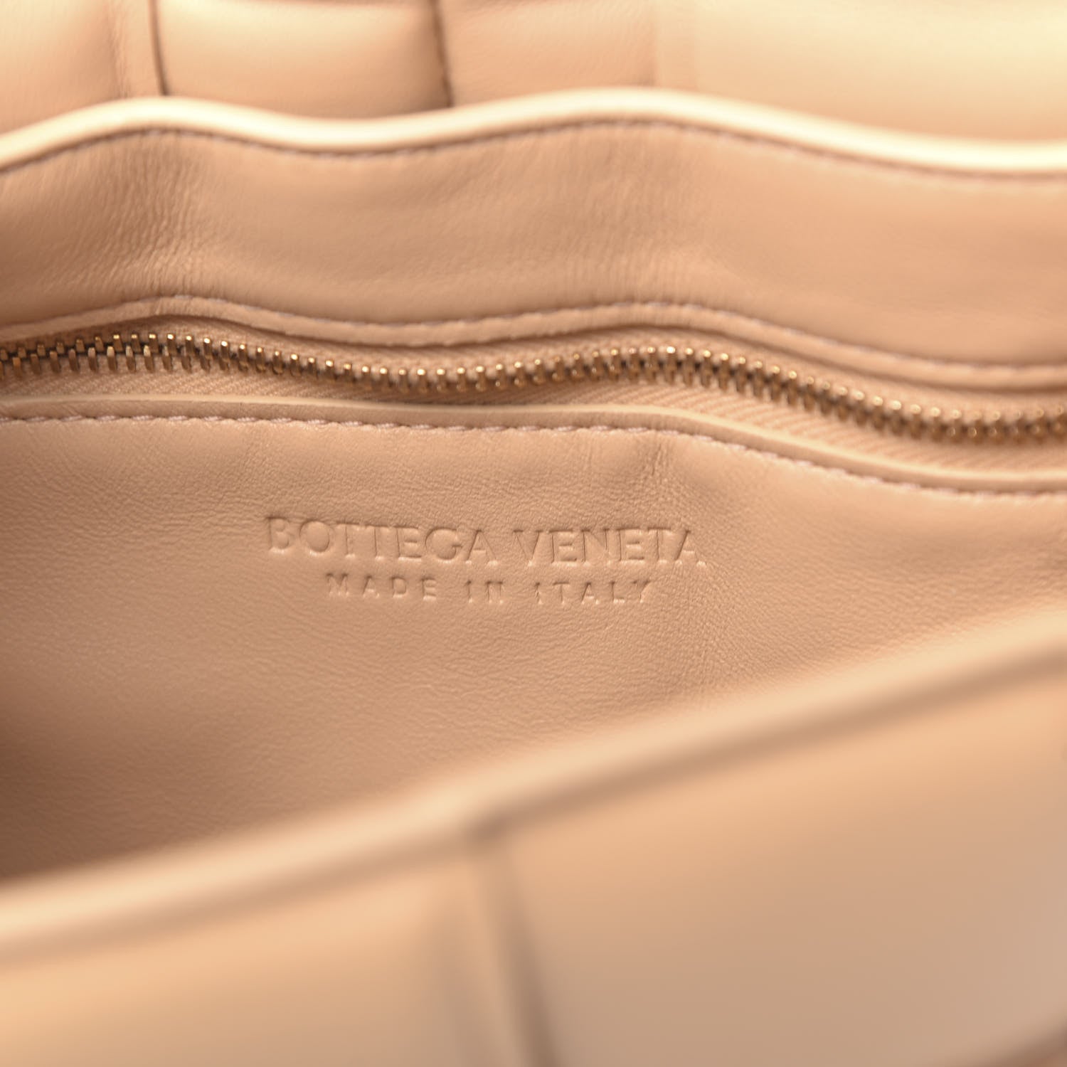 Bottega Veneta Nappa Maxi Intreccio Padded Cassette Crossbody Bag Almond 6 of 10