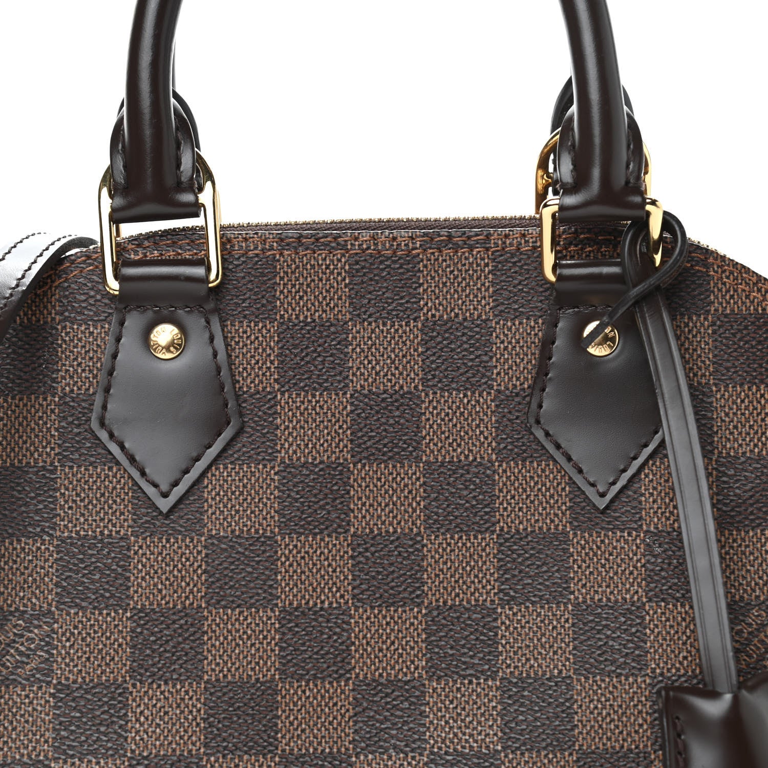 Louis Vuitton Damier Ebene Alma BB 7 of 8