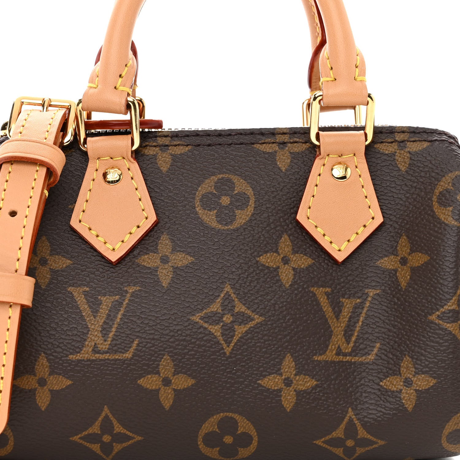 Louis Vuitton LOUIS VUITTON Monogram Nano Speedy Bandouliere 7 of 9