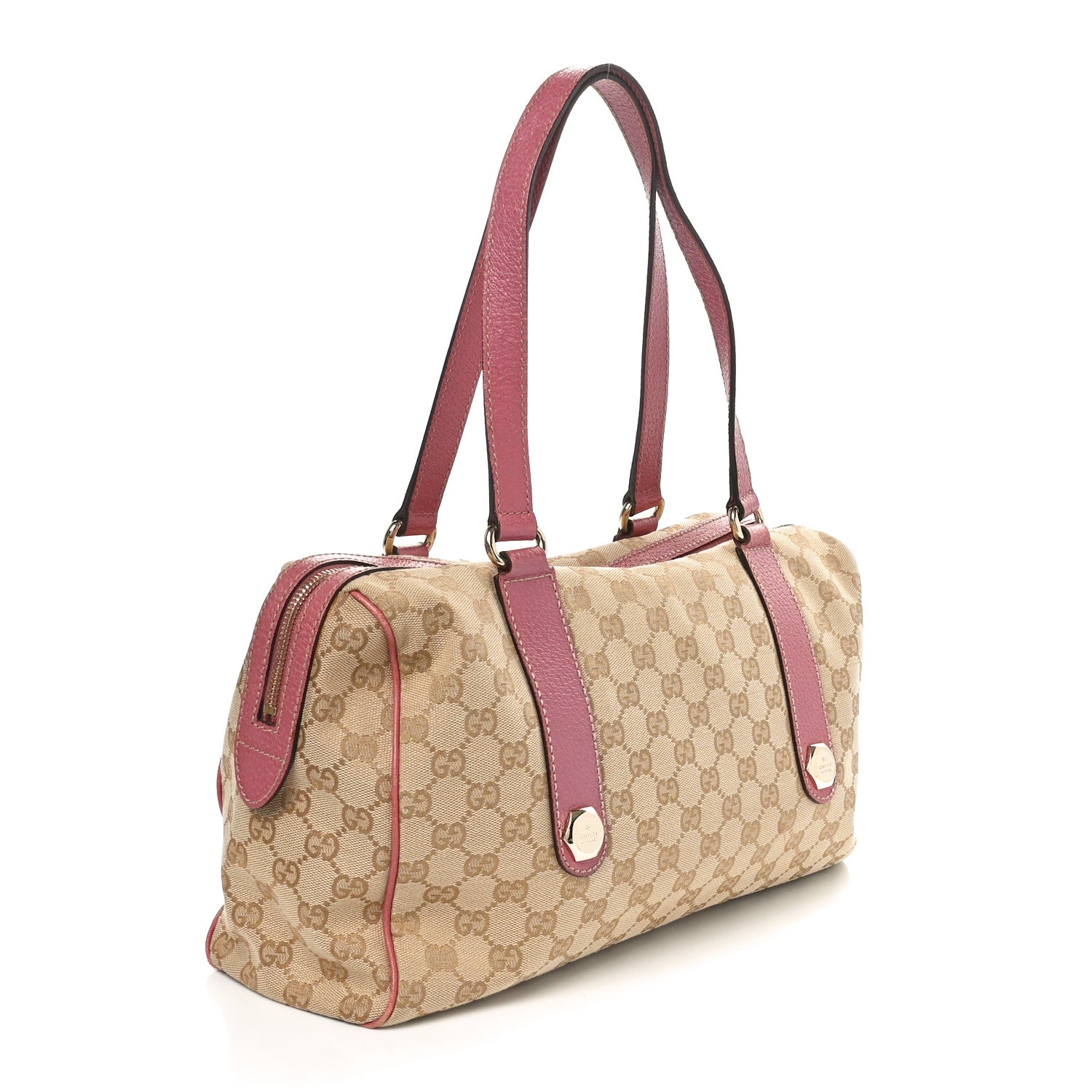 Gucci Monogram Charmy Boston Pink 2 of 10