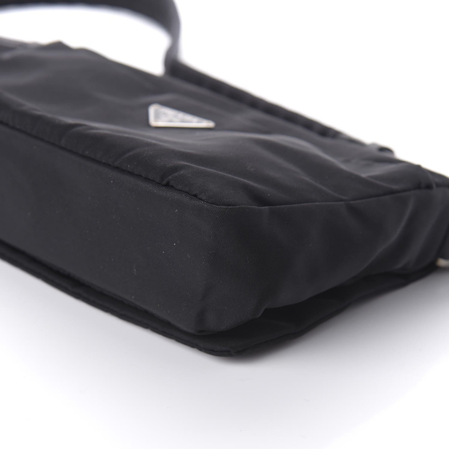 Prada Tessuto Nylon Shoulder Bag Black 1 of 9