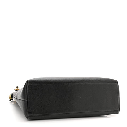 Chanel Caviar CC Shopper Tote Black 3 of 12