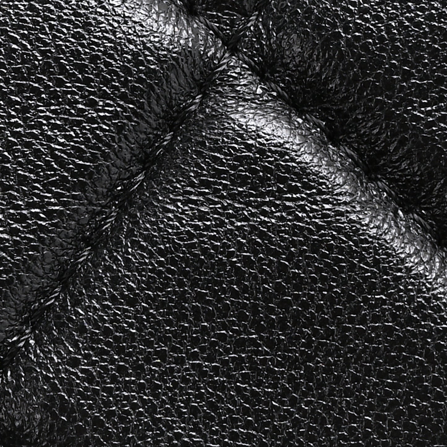 Lambskin Quilted Pearl Crush Belt Bag Black