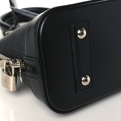 Louis Vuitton Epi Alma BB Black 7 of 9