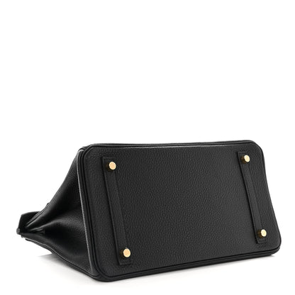Hermes Togo Birkin 30 Black 4 of 10